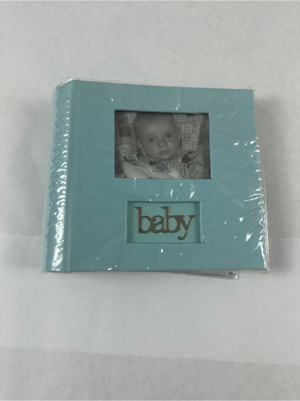 Malden Light Aqua Baby Photo Album
